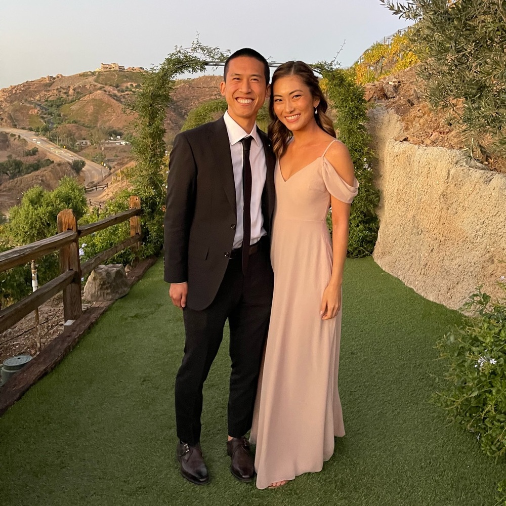 Birdy Grey Devin Convertible Bridesmaid Dress in Taupe